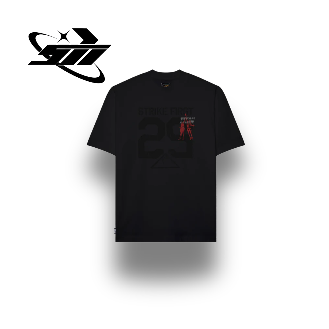 TITAN Heritage Strike First Tee Black